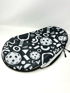 JOOLA Pro Pickleball Paddle Case Black & White | Protective Paddle Storage Case